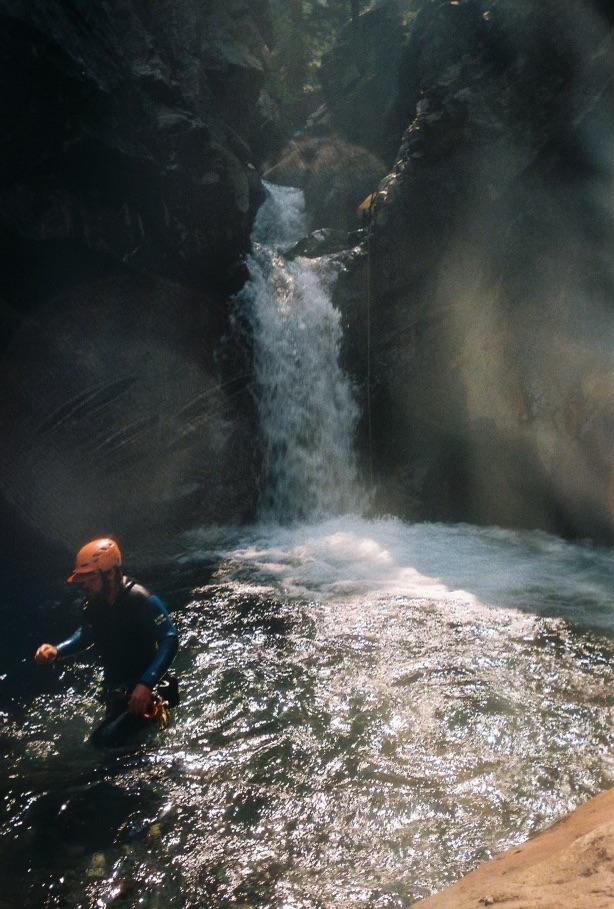 Canyoning in Upper Uncompahgre in Ouray, Colorado